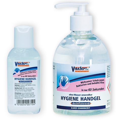 Handgel zur Händedesinfektion