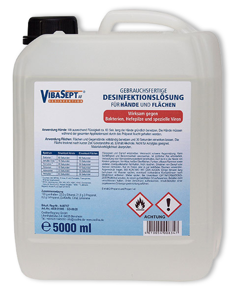 Kanister Desinfektionsmittel Flächendesinfektion